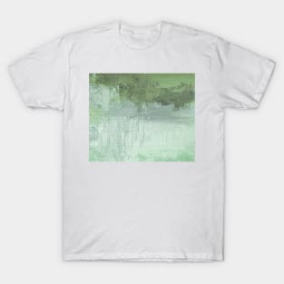 Eucalyptus Green Abstract Art T-Shirt